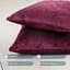 Подушка декоративная ТЕП Velour 40х40 см 409 бордовая (3-00437_07363) - миниатюра 5