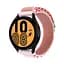 Браслет для Samsung Galaxy Watch 5 - рожевий Watchbands NormalCloth ширина кріплення 20мм нейлоновий (W24-2WB66883668) - мініатюра 4