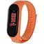 Ремінець Uwatch Replacement Nylon Strap for Mi Band 3/4/5 Orange - мініатюра 1