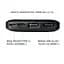 Портативный аккумулятор - повербанк XO PB301 10000 mAh черный - миниатюра 5