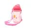 Поїльник Baby Team, з силіконовою трубочкою, 9+ міс., 380 мл, червоний (5010_красный_с_котиком) - мініатюра 3