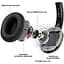 Бездротові навушники Baseus Encok Wireless headphone D02 Pro NGD02-C01 Black - мініатюра 8
