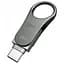 USB флеш накопичувач Silicon Power 32GB Mobile C80 Silver USB 3.2 (SP032GBUC3C80V1S) - мініатюра 2