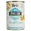 Вологий корм для дорослих собак всіх порід Brit Fresh Fish & Pumpkin з рибою і гарбузом 400 г - мініатюра 1