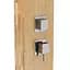 Душова панель Corsan Bao bamboo хром B022MCH - мініатюра 4