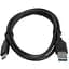 Дата кабель USB 3.0 AM to USB-C 1.0m black Patron (CAB-PN-USB3-TYPEC-1M) - мініатюра 1