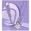 Дата кабель USB 2.0 AM to Lightning 1.0m soft silicone violet ColorWay (CW-CBUL044-PU) - мініатюра 5