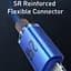 Кабель Baseus Crystal Shine Series Fast Charging Cable USB to Lightning 2.4A 1.2m CAJY000003 Blue - миниатюра 7