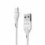 Дата кабель USB 2.0 AM to Type-C 1.0m White Grand-X (PC-03W) - мініатюра 1