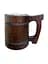 Пивний кухоль Бокал ручної роботи (Дуб) Темний - мініатюра 3