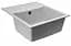 Кухонная мойка Platinum 5851 ARIA белая (SP000033265) - миниатюра 3