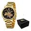 Наручний годинник чоловічий 022 Gold-Black Automatics Metall Не Забуду Дім Awarder acs0031868 - мініатюра 1