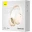 Бездротові навушники Baseus Bowie D05 Wireless Headphones NGTD020202 Creamy-White - мініатюра 6