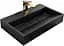 Умивальник Rea Goya 37x60 black (REA-U8779), Матова - мініатюра 1