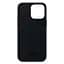 Кожаный чехол-панель для Apple iPhone 13 Pro, FAKE Leather Case, черный, искусственная кожа, премиум, противоударный, защита всего корпуса, с мягкой подкладкой, поддержка MagSafe и беспроводной зарядки, ArmorStandart (ARM61373) - мініатюра 2