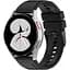 Ремінець для Blackview R3R3 ProR3 MaxR5X5 - чорний ширина кріплення 20мм силікон Watchbands GT (W46-2WB22232540) - мініатюра 1
