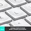 Клавіатура Logitech MX Keys Mini Minimalist Wireless US Pale Grey 920-010499 - мініатюра 2