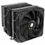 Кулер для процесора GameMax Twin 600 чорний алюміній/мідь 2x120 мм для Intel 1700/1200/115x AMD AM5/AM4 до 250 Вт - мініатюра 1