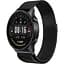 Ремінець міланська петля для BeWatch Xiaomi Mi Watch Color 22 мм Чорний (1020201.A22) - мініатюра 1