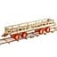 Дерев'яний конструктор "Lord of the rails" Time for Machine T4M380308, 260 дет - мініатюра 5