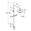 Душова система Kludi Freshline 3S Dual Shower System без змішувача 6709005-00 - мініатюра 4