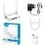 Маршрутизатор Cudy WR300, N300 Wi-Fi Router, 802.11b/g/n,300Mbps, 2.4GHz, 4 × 10/100Mbps Ports, 2 × (WR300) - мініатюра 1