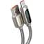 Кабель Baseus Display Fast Charging Cable USB to Type-C 5A 1m CATSK-0S Silver - мініатюра 3