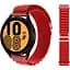 Браслет для Samsung Galaxy Watch 4 - червоний Watchbands NormalCloth ширина кріплення 20мм нейлоновий (W24-3WB91117766) - мініатюра 1