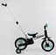 Велосипед-трансформер 56659 Best Trike колеса PU 10”, батьківська ручка, знімні педалі, в коробці (6989228360032) - мініатюра 4