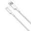 USB кабель Baseus Simple Wisdom Data Cable Kit USB to Type-C 5A (2PCS/Set) 1.5 м білий TZCATZJ-02 - мініатюра 1