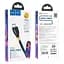 Кабель Hoco U92 Pisces Cable USB to MicroUSB 2,4A 1,2m Black - мініатюра 2