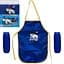Фартух дитячий з нарукавниками для хлопчиків CR5520(Dark-Blue) 54х37 см (80433) - мініатюра 1