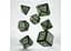 Набір кубиків Celtic 3D Revised Black & green Dice Set , 7 шт. (SCER21) - мініатюра 2