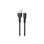 Дата кабель USB 2.0 AM to Lightning 1.0m black XO (NB230_L_Black) - мініатюра 1