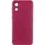 Чохол Silicone Cover Lakshmi Full Camera (A) для Samsung Galaxy A03 Core Бордовий / Marsala - мініатюра 1