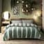 Плед Lotus Home - Infinity Stripe зелений 200x220 - мініатюра 2