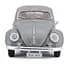 Автомодель Bburago Volkswagen Kafer Beetle 1955, 1:18 сіра (18-12029 GY) - мініатюра 6