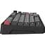 Клавіатура GamePro Asgard Drakkar Keychron Super Red Switch Wireless/Bluetooth/USB Black бездротова (MK305BK) - мініатюра 4