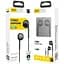 Навушники Aspor A219 Stereo Earphone 3.5 мм з мікрофоном чорні - мініатюра 1