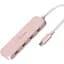 USB-хаб j5create JCH345ER-N USB-C на 4 USB-C, красный (JCH345ER-N) - миниатюра 1