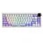 Клавіатура ігрова механічна бездротова Ajazz AK-650WP White-Purple RGB Flying Fish Switch Hot-Swap - мініатюра 1