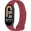 Силиконовый ремешок BeCover для Xiaomi Mi Smart Band 8 Red Wine (709411) - миниатюра 1