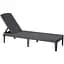 Шезлонг Allibert Keter Jaipur Sun lounger пластиковый серый (8711245144870) - миниатюра 1