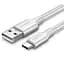 Дата кабель USB 2.0 AM to USB-C 1.0m US287 White Ugreen (60121) - мініатюра 1
