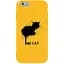 Чохол-накладка Toto Pure TPU 2 mm Print Case Apple iPhone 6/6s #48 Inkcat Yellow - мініатюра 1