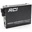 Медіаконвертер RCI 1G, 20km, SC, RJ45, Tx 1550nm standart size metal case (RCI502W-GE-20-B) - мініатюра 1
