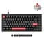 Клавіатура ігрова механічна Lemokey X4A1 Black switch Keychron Red Hot-Swap Red Led - мініатюра 6