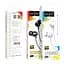 Навушники Hoco M60 Perfect sound universal earphones with mic Black - мініатюра 2