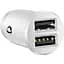 Автомобільний зарядний пристрій Baseus С8-K Grain Mini Smart Car Charger 3.1A 2хUSB White (651162372) - мініатюра 2