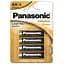 Батарейка Panasonic LR06 Alkaline Power * 4 (LR6REB/4BPR) - миниатюра 1